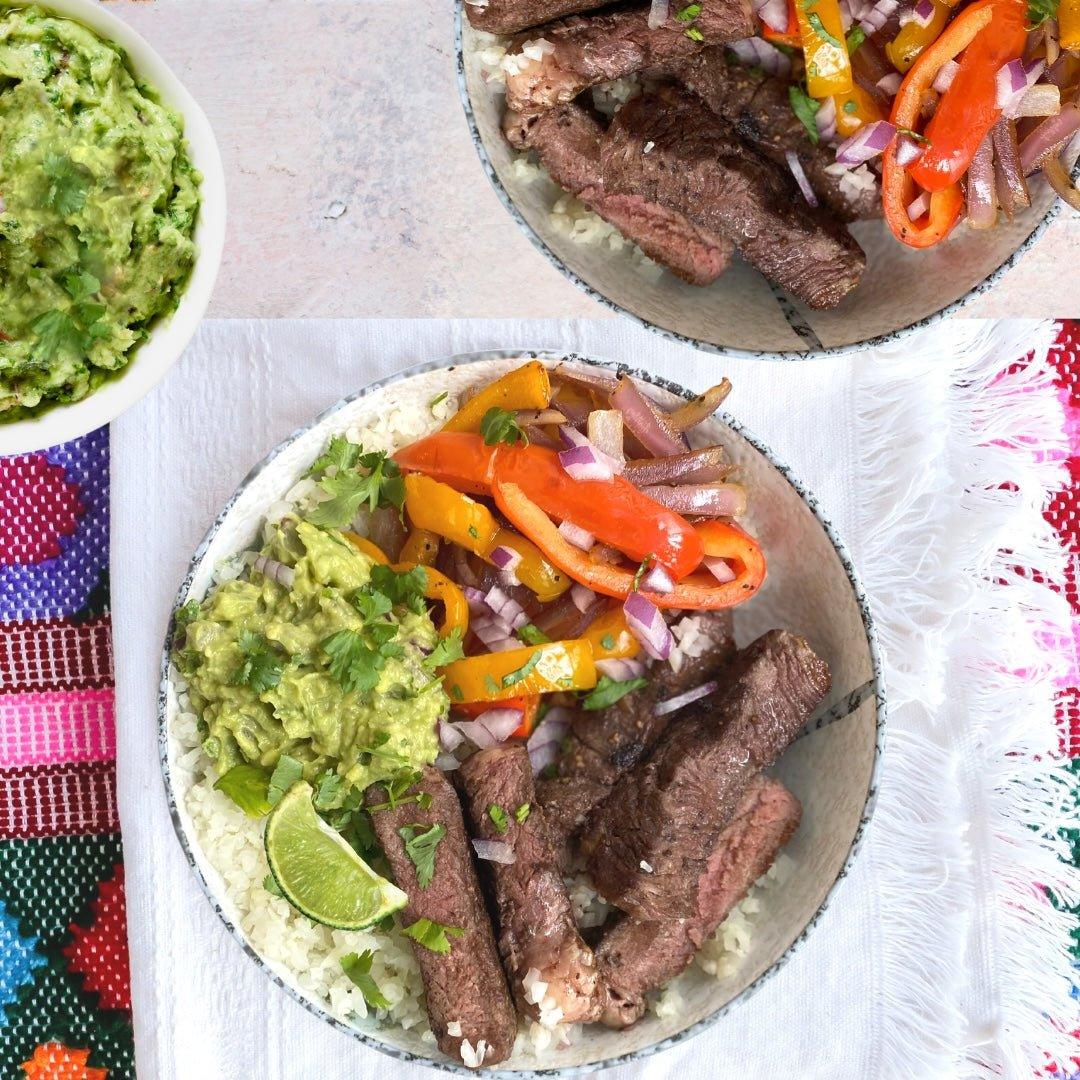 Steak Fajita Bowl Recipe Saucy Lips Mexican Recipe Saucy Lips Foods