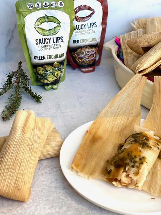 Mexican Tamales in the Instant Pot - Saucy Lips Foods