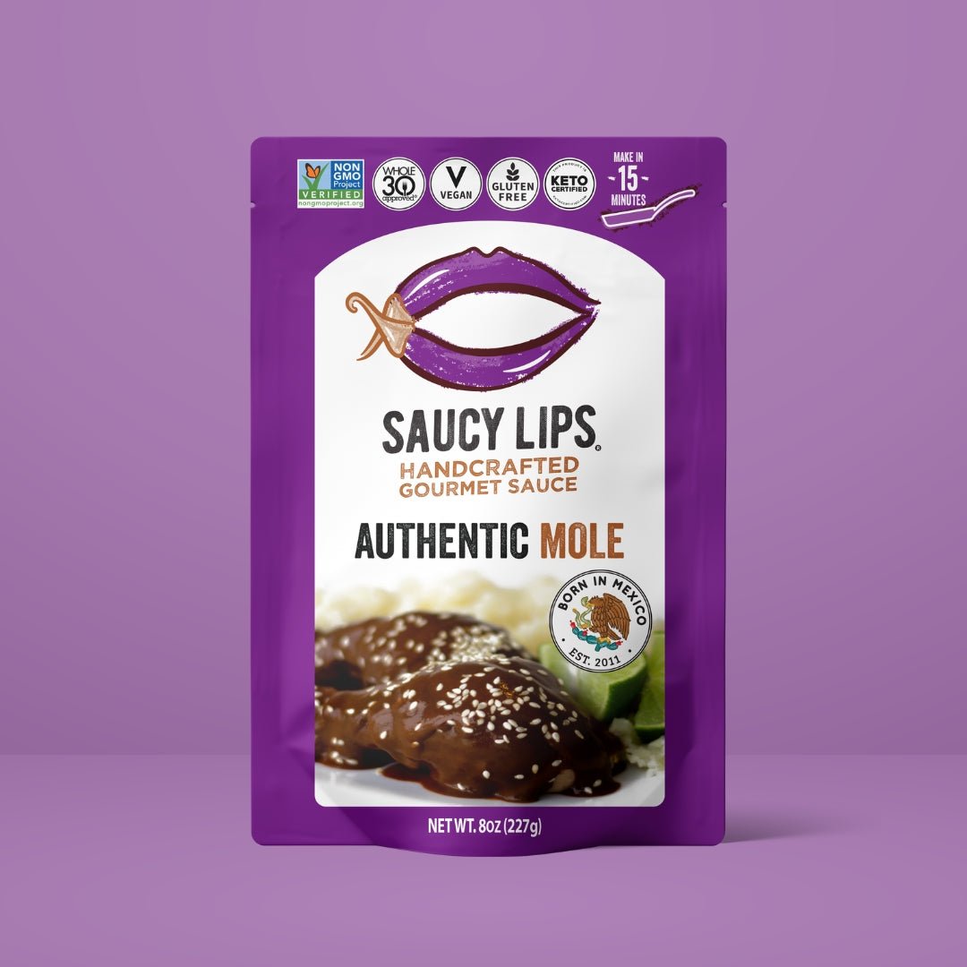 Authentic Mole Sauce - Saucy Lips Foods - Authentic Sauce Flavors from the Heart of México