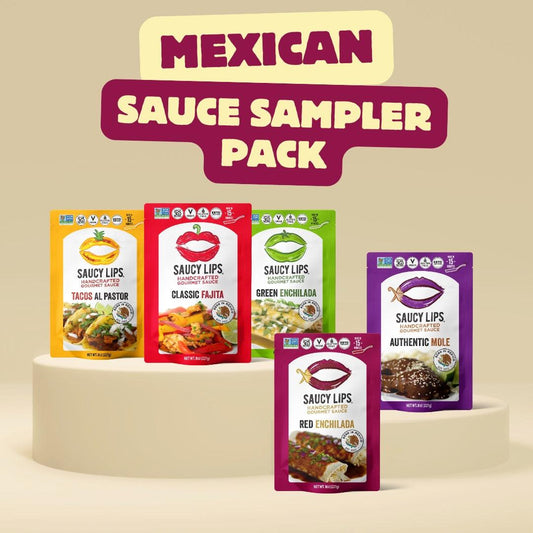 Flavors of Mexico Collection - Saucy Lips Foods - Authentic Sauce Flavors from the Heart of México